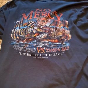 2003 Oakland Vs Tampa Bay No Mercy Tee